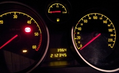 Определение реального пробега на автомобилях опель